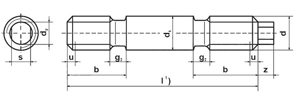 DIN 2509 Double End Studs