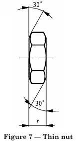 Thin nut